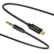 Cablu audio Baseus - Audio Cable M01 (CAM01-01) - USB Type-C la Jack 3.5mm, 1.2m - negru