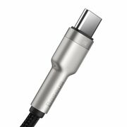 Cablu de date si incarcare Baseus - Data Cable Cafule (CAKF000101) - USB la USB Type-C Fast Charging, 66W, 6A, 1m - negru