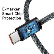 Cablu de date si incarcare de la USB tip C la USB Tip C Fast Charging 100W Baseus, 2m, CALD000316
