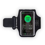 Husa telefon brat jogging 6.5" Techsuit TH10, negru/verde