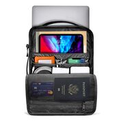 Servieta, geanta laptop 14 inch Tomtoc, negru, A04D2D1