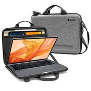 Geanta Macbook Air/Pro 13″, iPad Pro 11″ Tomtoc, gri, A25C2G2