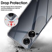 Husa pentru Oppo A98 5G Slim & Light 1.5mm, Transparent