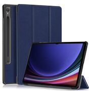 Husa Samsung Galaxy Tab S9, S9 FE Slim de tip stand, functie sleep/wake-up, ProCase, navy blue