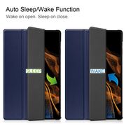 Husa Samsung Galaxy Tab S9+ Plus 12.4 inch UltraSlim de tip stand, functie sleep/wake-up, ProCase, navy blue