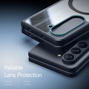 Husa pentru Samsung Galaxy Z Fold 5 compatibila MagSafe Dux ducis - aimo magsafe series, negru/clear