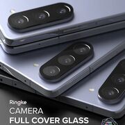 Set 2 x folie pentru protectie camera Samsung Galaxy Z Fold 5 Ringke - camera protector glass (2 pack), negru