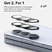 Set 2 x folie pentru protectie camera Samsung Galaxy Z Fold 5 Ringke - camera protector glass (2 pack), negru