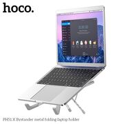 Suport laptop reglabil birou Hoco PH51, max. 15.6", gri