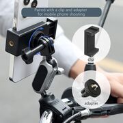 Suport bicicleta pentru camera GoPro Techsuit JX-008, gri