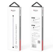 Stylus pen capacitiv 2in1 Android, iOS Yesido ST01, alb