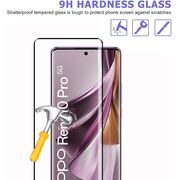 Folie din sticla pentru Oppo Reno 10 5G, Oppo Reno 10 Pro 5G, 111D Full Cover / Full Glue Glass / 3D Curved Screen, margini negre