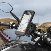 Suport telefon pentru bicicleta Hoco CA101, max. 7", negru