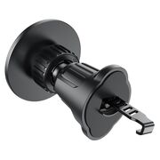 Suport telefon auto magnetic grila ventilatie Hoco H12, negru