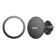 Suport telefon auto magnetic grila ventilatie Hoco H12, negru