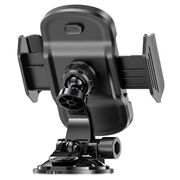 Suport telefon masina pentru bord/parbriz Hoco CA82, negru