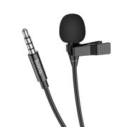 Microfon tip lavaliera cu fir 3.5mm pentru telefon Hoco L14