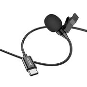Microfon tip lavaliera cu fir USB-C pentru telefon Hoco L14