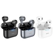 Casti True wireless Bluetooth cu microfon Hoco EW34, gri