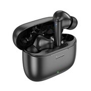 Casti true wireless in-ear, Bluetooth headset Hoco EQ2, negru