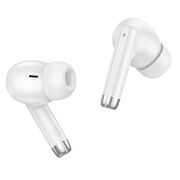 Casti true wireless in-ear, Bluetooth headset Hoco EQ2, alb