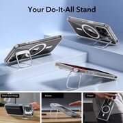 Husa pentru  iPhone 15 Pro - ESR Classic Hybrid HaloLock cu Magsafe Kickstand - transparent