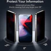 Folie privacy sticla iPhone 15 Pro ESR Screen Shield