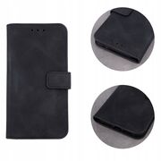 Husa pentru Xiaomi Redmi 12C Wallet Smart Velvet tip carte, negru