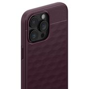 Husa iPhone 15 Pro Max Spigen Caseology Parallax MagSafe, burgundy