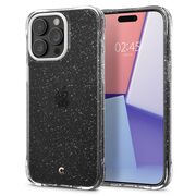 Husa iPhone 15 Pro Spigen Cyrill Cecile, Glitter Clear