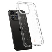 Husa iPhone 15 Pro Spigen Cyrill Cecile, Glitter Clear