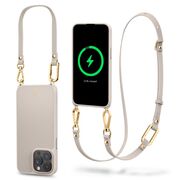 Husa iPhone 15 Pro Spigen Cyrill Classic Charm MagSafe, crem