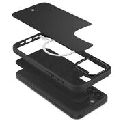 Husa iPhone 15 Pro Spigen Cyrill Kajuk MagSafe, negru