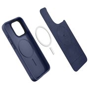 Husa iPhone 15 Pro Spigen Cyrill Kajuk MagSafe, bleumarin