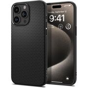Husa iPhone 15 Pro Max Spigen Liquid Air, matte black