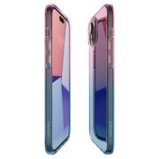 Husa iPhone 15 Spigen Liquid Crystal, roz