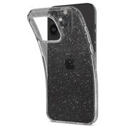 Husa iPhone 15 Pro Max Spigen Liquid Crystal Glitter, Crystal Quartz