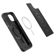 Husa iPhone 15 Plus Spigen Mag Armor MagSafe, negru