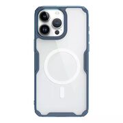 Husa iPhone 15 Pro Nillkin Nature MagSafe, albastru