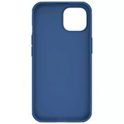 Husa iPhone 15 Plus Nillkin Super Frosted Shield Pro, albastru