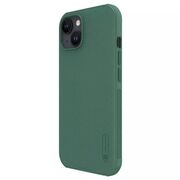 Husa iPhone 15 Plus Nillkin Super Frosted Shield Pro, verde