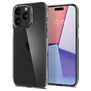 Husa iPhone 15 Pro Spigen Air Skin Hybrid, transparenta