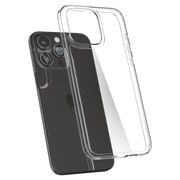 Husa iPhone 15 Pro Spigen Air Skin Hybrid, transparenta