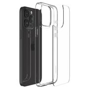 Husa iPhone 15 Pro Spigen Air Skin Hybrid, transparenta