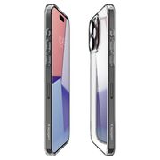 Husa iPhone 15 Pro Spigen Air Skin Hybrid, transparenta