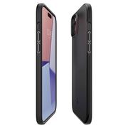 Husa iPhone 15 Spigen Thin Fit, negru