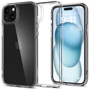 Husa iPhone 15 Spigen Ultra Hybrid, transparenta