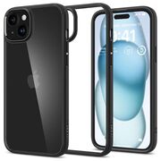 Husa iPhone 15 Spigen Ultra Hybrid, negru