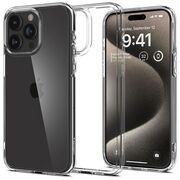 Husa iPhone 15 Pro Spigen Ultra Hybrid, transparenta