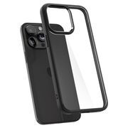 Husa iPhone 15 Pro Spigen Ultra Hybrid, transparent - negru